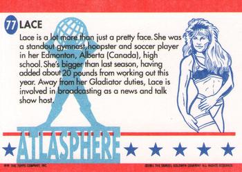 1991 Topps American Gladiators #77 Lace Back